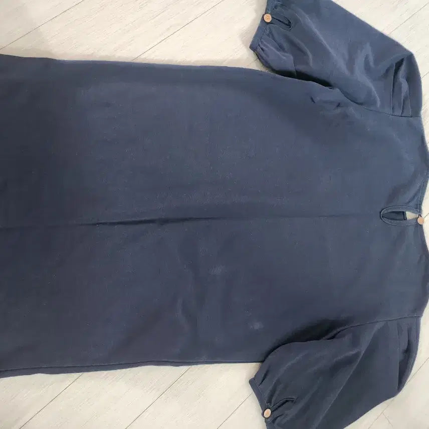 [BUNJANG] Limitte Doudou Koala Print Short-Sleeve Dress / 리미떼두두 코알라 프린팅 네이비 반팔 원피스