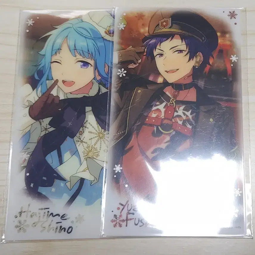 [BUNJANG] Ensemble Stars Winter Wonderland Clear Card Hajime Yuuzuru / 중스타 겨울 원더랜드 포토카드 클카 클리어카드 하지메 유즈루