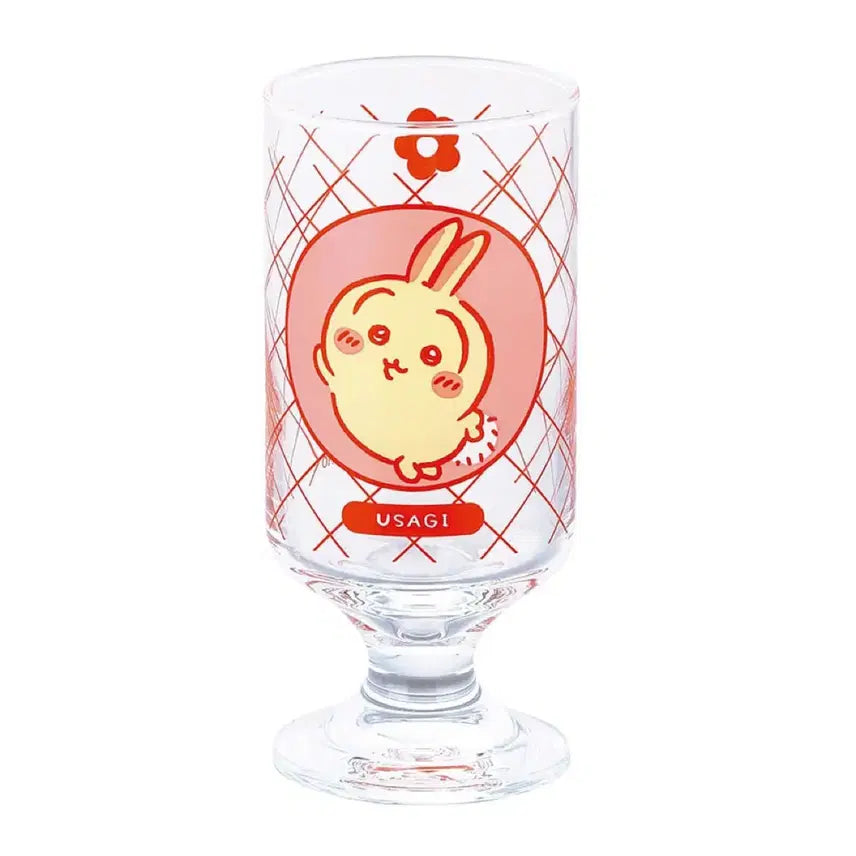 [SOLD OUT] 치이카와 소다 글라스 유리컵 우사기