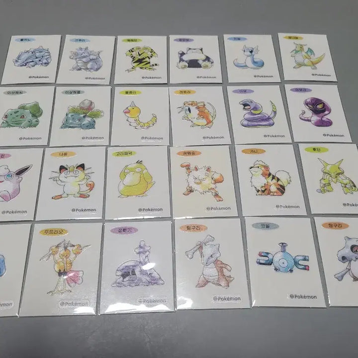 [BUNJANG] Pokemon 30th Anniversary Artwork Stickers (Ttisuvvel) / 포켓몬 30주년 아트워크 띠부씰 판매