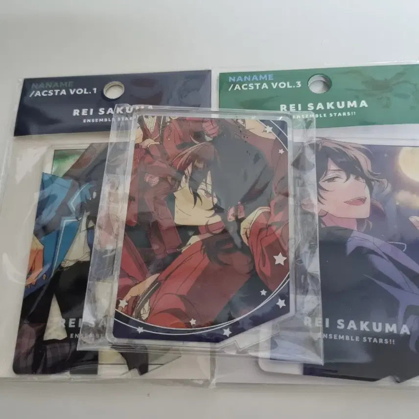 [BUNJANG] Ensemble Stars! Rei Nanamori Acrylic Stand Bundle Set / 일괄) 앙스타 레이 나나메 아크릴