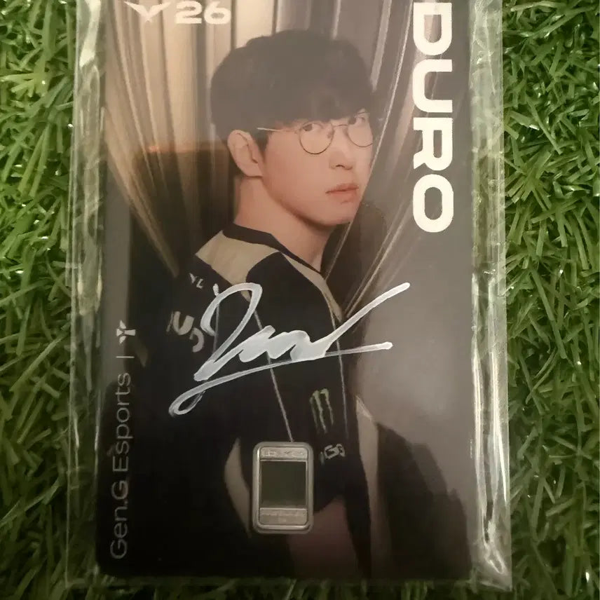 [BUNJANG] Gen.G DuRo LCK Silver Signature Card / LCK  실버 사인카드 젠지 듀로선수판매합니다
