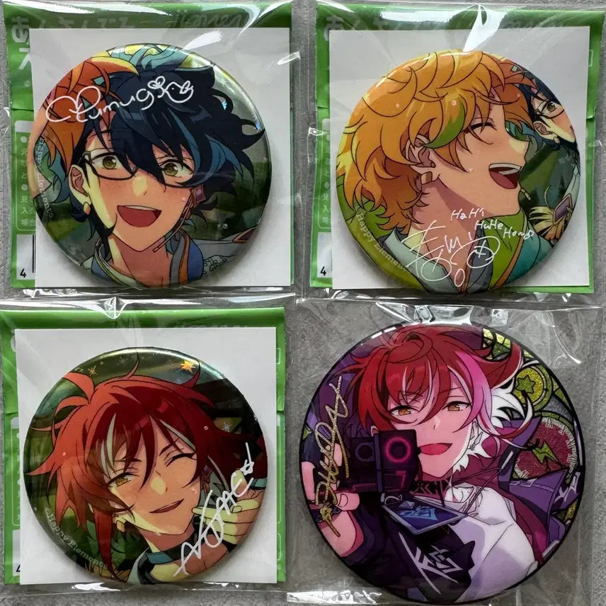 [BUNJANG] Ensemble Stars Switch 10th Anniversary Can Badge Bundle Set / 일괄) 앙스타 스위치 10주년 캔뱃지+GIGO특전