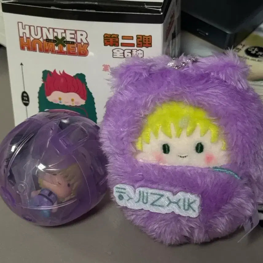 [BUNJANG] Hunter x Hunter Shalnark Mejirushi Kurumi Tapinui Plush Set / 헌터헌터 샤르나크 메지루시 쿠루미 타피누이 인형