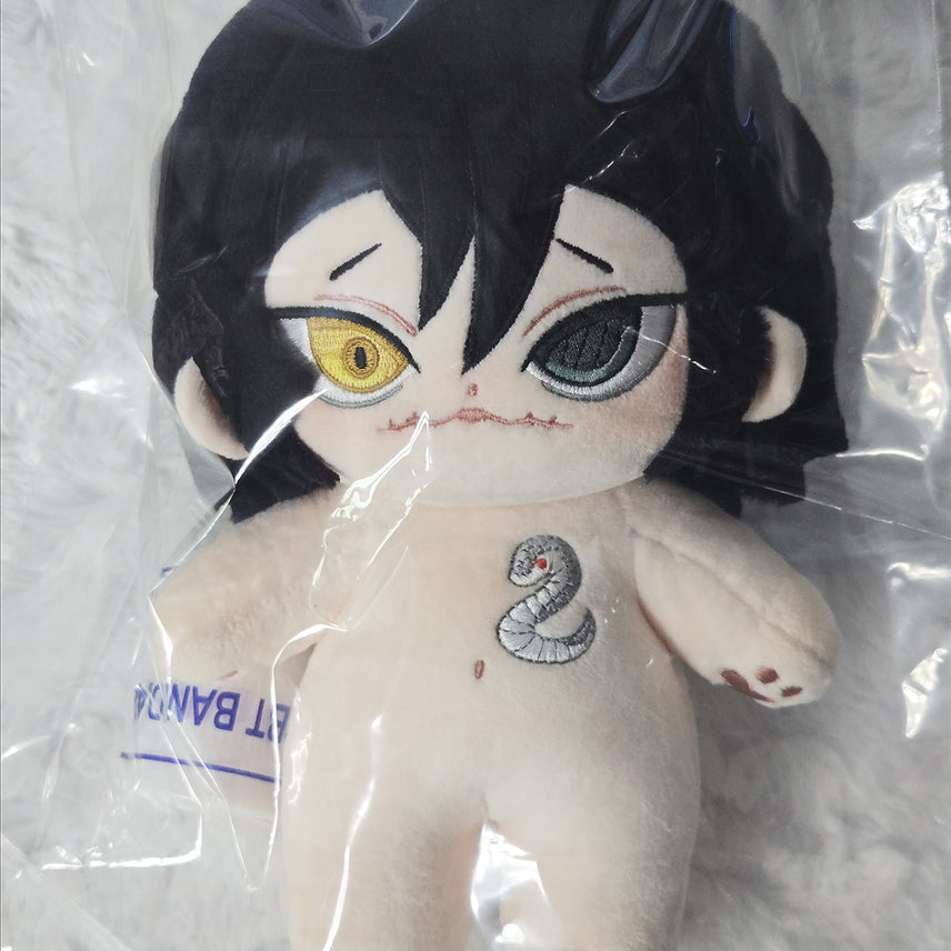 [BUNJANG] Demon Slayer Obanai Iguro 20cm Posable Doll (Bone Included) / 귀멸의칼날 이구로 오바나이 솜인형 (20cm / 뼈깅)