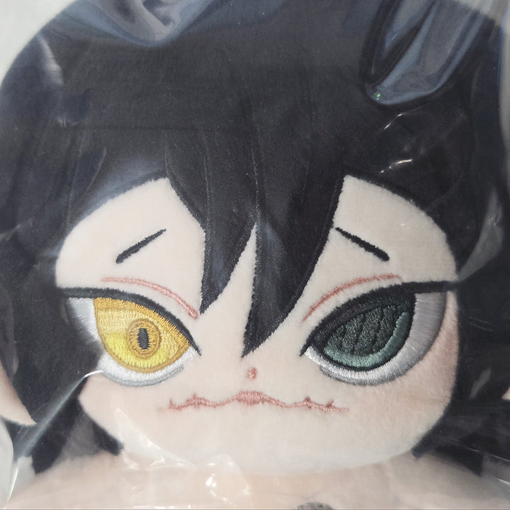 [BUNJANG] Demon Slayer Obanai Iguro 20cm Posable Doll (Bone Included) / 귀멸의칼날 이구로 오바나이 솜인형 (20cm / 뼈깅)