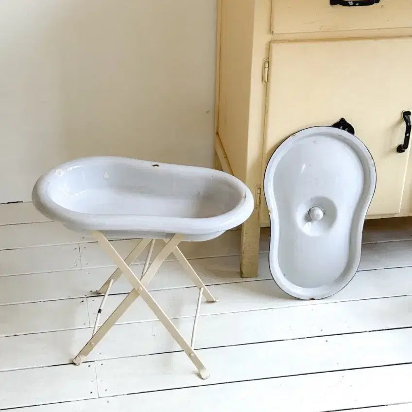 [BUNJANG] Antique French Enamel Baby Bathtub / 빈티지욕조 빈티지법랑욕조 빈티지아기욕조 앤틱욕조 프랑스욕조