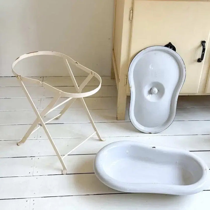 [BUNJANG] Antique French Enamel Baby Bathtub / 빈티지욕조 빈티지법랑욕조 빈티지아기욕조 앤틱욕조 프랑스욕조