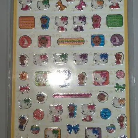 [BUNJANG] Vintage Hello Kitty Nail Stickers / 고전 헬로키티 네일 스티커