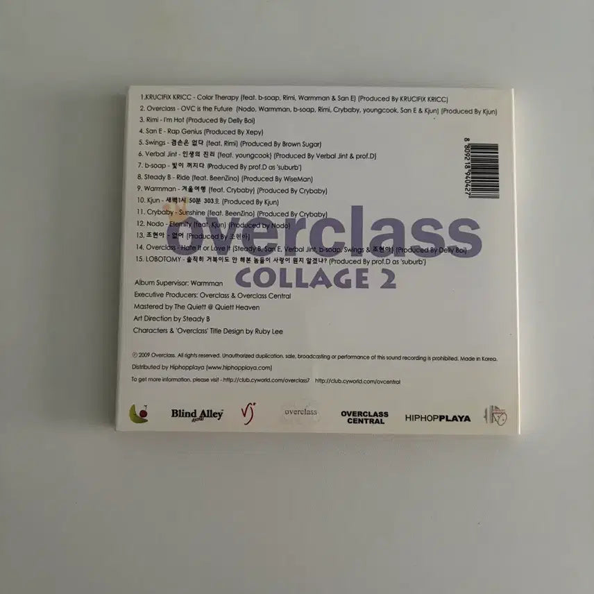 [BUNJANG] Overclass Collage 2 Collage Photobook / Overclass Collage 2 오버클라스 콜라쥬