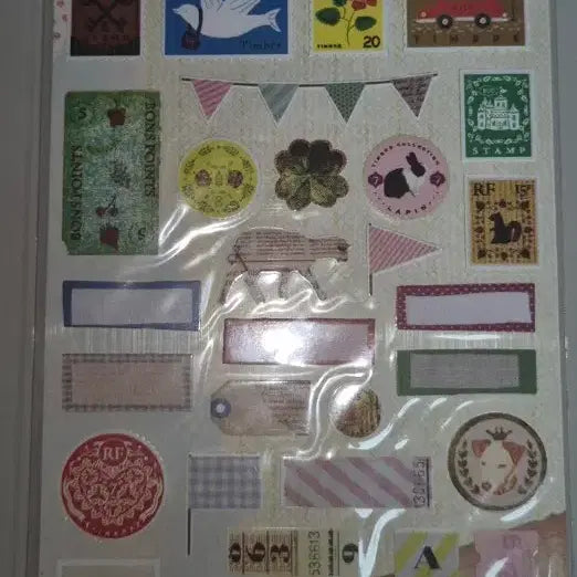 [BUNJANG] Vintage Orange Sticker / 고전 오렌지 스티커