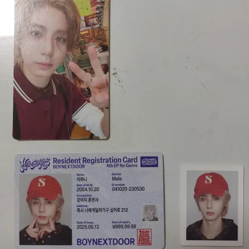 [BUNJANG] BOYNEXTDOOR Leehan No Genre Proof Photo / 보이넥스트도어 이한 노장르