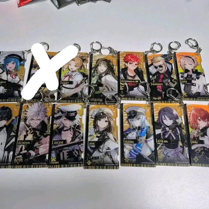 [BUNJANG] Eternal Return 2nd Anniversary Acrylic Keyring / 이터널리턴 2주년 아크릴키링 판매