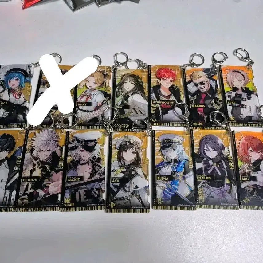 [BUNJANG] Eternal Return 2nd Anniversary Acrylic Keyring / 이터널리턴 2주년 아크릴키링 판매