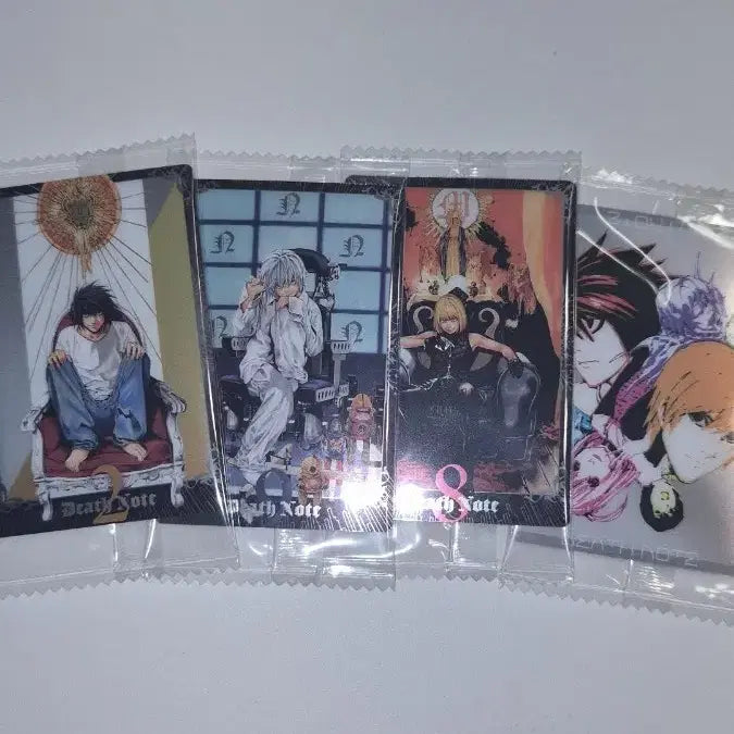 [BUNJANG] Death Note Wafer Character Card Bundle Set (Sealed) / 미개봉 데스노트 웨하스 캐릭터 카드