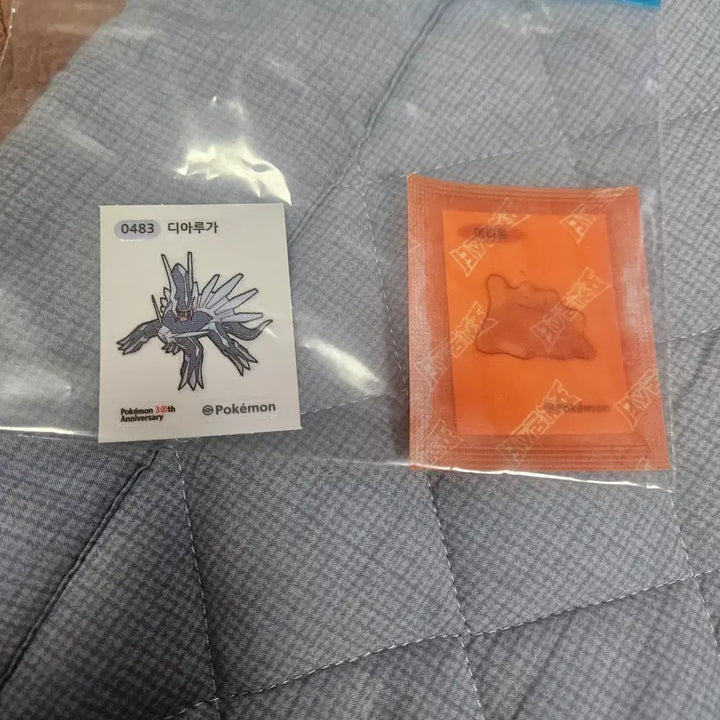 [BUNJANG] Pokemon Ditti-seal Stickers Bundle Set: Ditto 30th Anniversary + Dialga / 포켓몬 띠부씰 스티커 일괄 메타몽 30주년+디아루가
