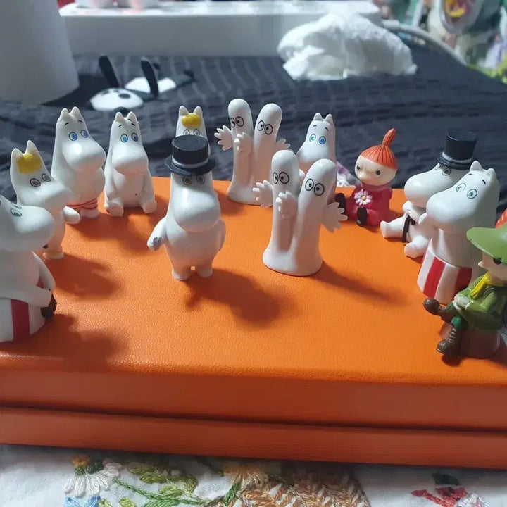 [BUNJANG] Moomin Figurines 13-Piece Set / 무민 피규어 13종 세트