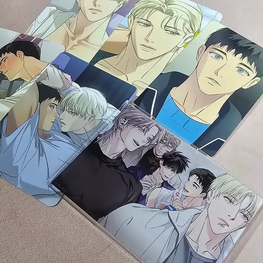 [BUNJANG] Team Resin Crossover Acrylic Block &amp; Backlight Photocard Bundle Set / 백라이트&amp;걷지않는다리 아크릴 블록+백라이트 포카 컬포 5종