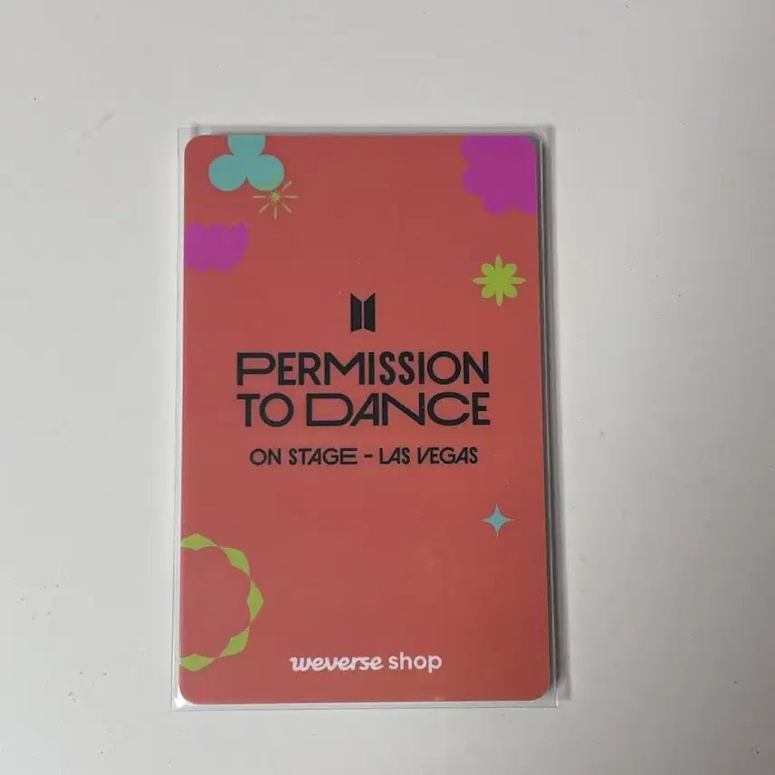 [BUNJANG] BTS PERMISSION TO DANCE LA Concert Lucky Draw V Taehyung / 방탄 퍼투댄 LA 콘서트 럭드 뷔 태형 양도
