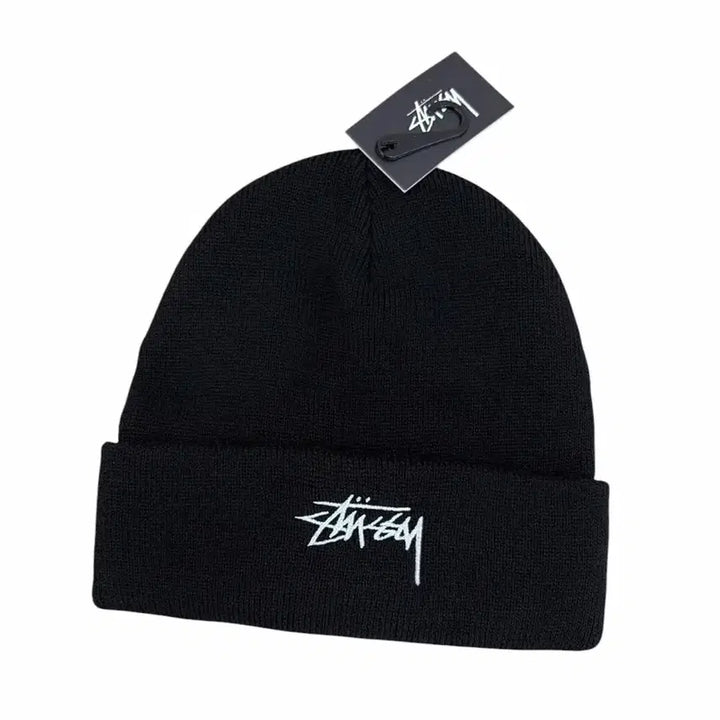 [BUNJANG] Stussy Stock Cuff Beanie Black / Stussy 스투시 스탁 커프 비니 블랙 새상품
