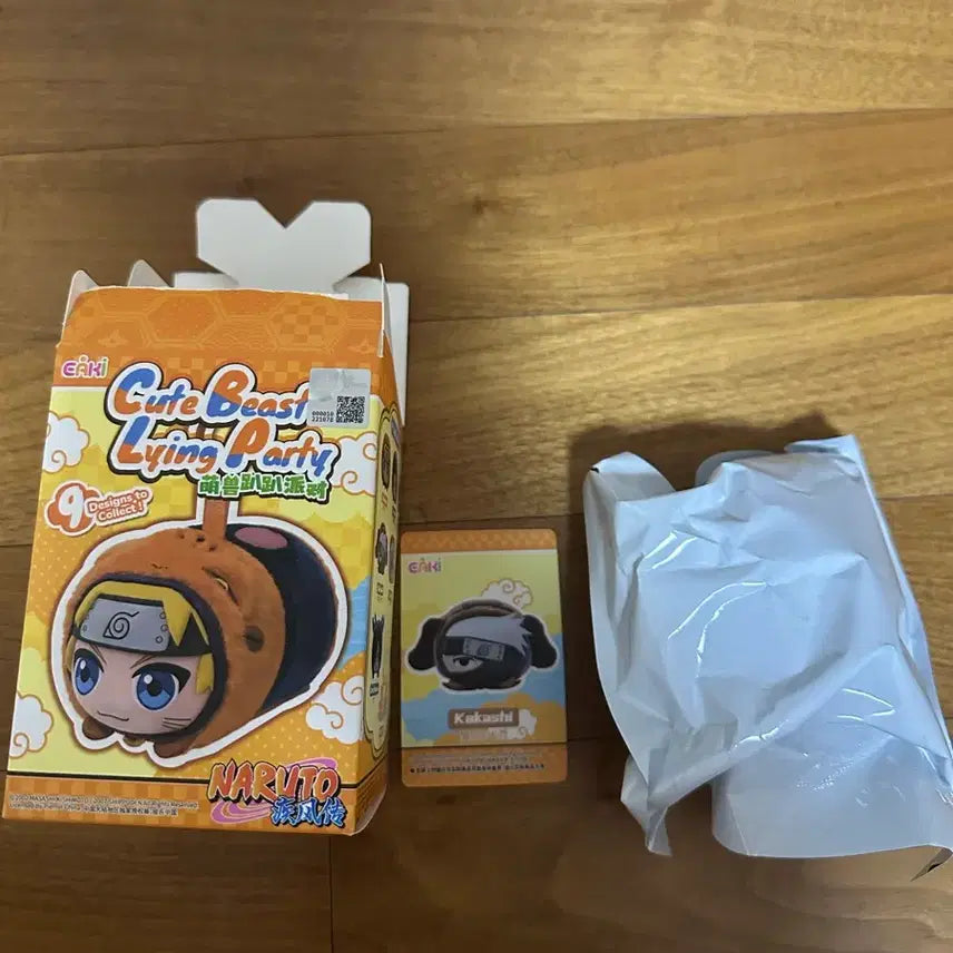 [BUNJANG] EAKI Naruto Kakashi Cute Beast Plush / 나루토 EAKI Cute Beast 큐트 비스트 인형 카카시