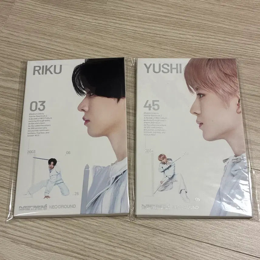 [BUNJANG] NCT WISH Riku Yushi Photo Set Bundle Set (Sealed) / (미개봉원가이하) 엔시티위시 wish 리쿠 유우시 포토세트 미개봉 일괄
