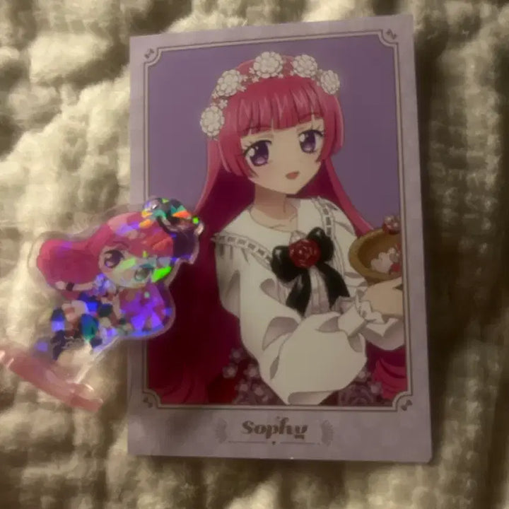[BUNJANG] Pripara Sophie Postcard + Mini Acrylic Bundle / 프리파라 소피 엽서+미니 아크릴 일괄판매합니다!!