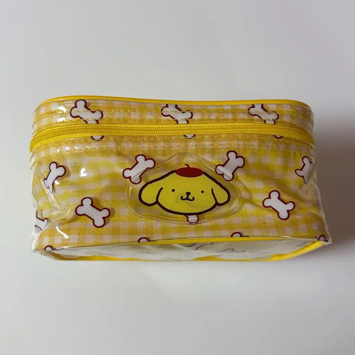 [BUNJANG] Rare Vintage Pomponpurin Pouch Organizer / 레어 고전 폼폼푸린 파우치 보관함 폼푸 비비틱스