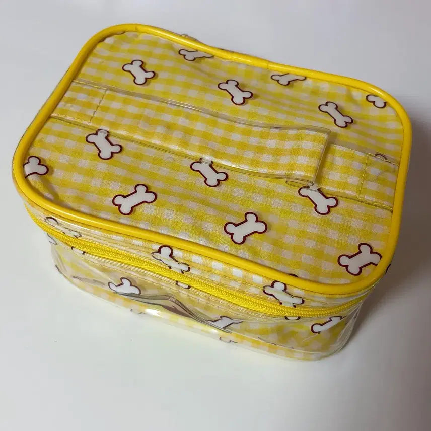[BUNJANG] Rare Vintage Pom Pom Purin Pouch Storage Case / 레어 고전 폼폼푸린 파우치 보관함 폼푸