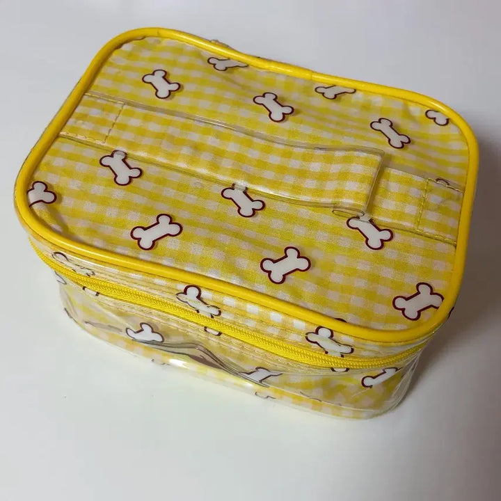 [BUNJANG] Rare Vintage Pomponpurin Pouch Organizer / 레어 고전 폼폼푸린 파우치 보관함 폼푸 비비틱스
