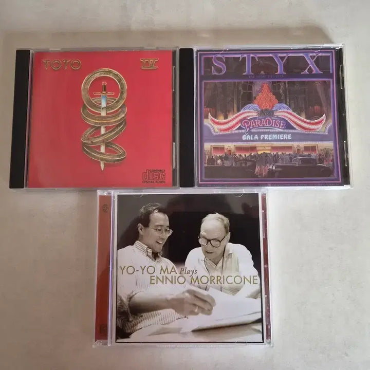 [BUNJANG] TOTO, STYX, Yo Yo Ma SACD Bundle Set / 유명 팝 SACD 일괄판매