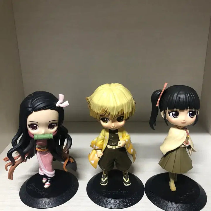 [BUNJANG] Demon Slayer Qposket Figure Set (3 Types) / 귀멸의 칼날 Qposket 피규어 3종
