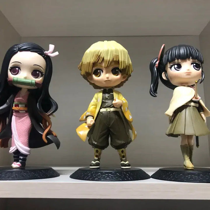 [BUNJANG] Demon Slayer Qposket Figure Set (3 Types) / 귀멸의 칼날 Qposket 피규어 3종
