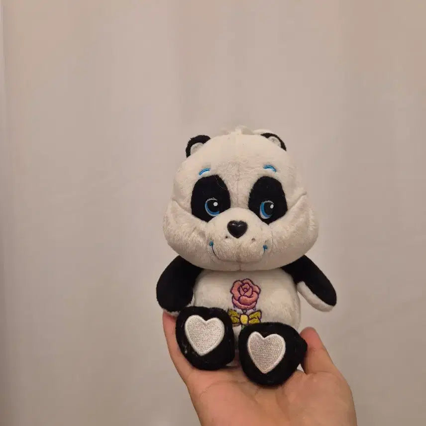 [BUNJANG] Vintage Panda Care Bear Plush / 빈티지 판다 케어베어 인형