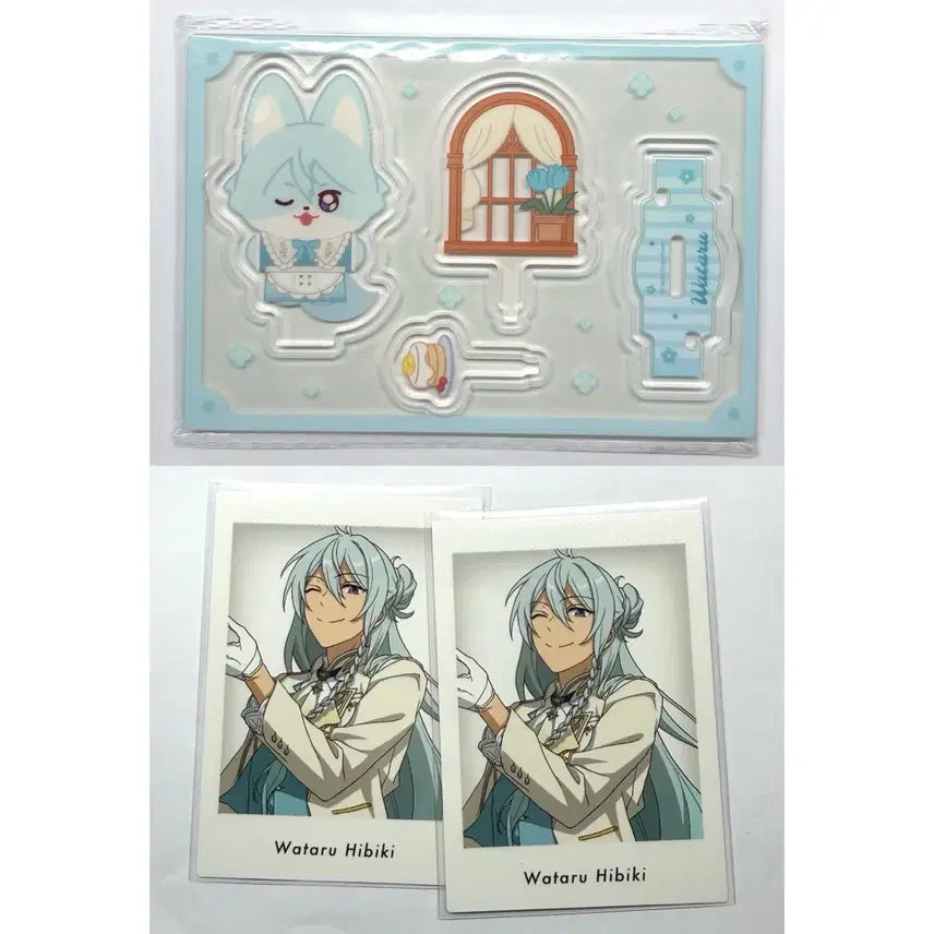 [BUNJANG] Ensemble Stars Hibiki Wataru Cafe Fox Acrylic Stand / 앙스타 히비키 와타루 중스타 보송보송 카페 여우 아크릴 애니메이트 파샷츠