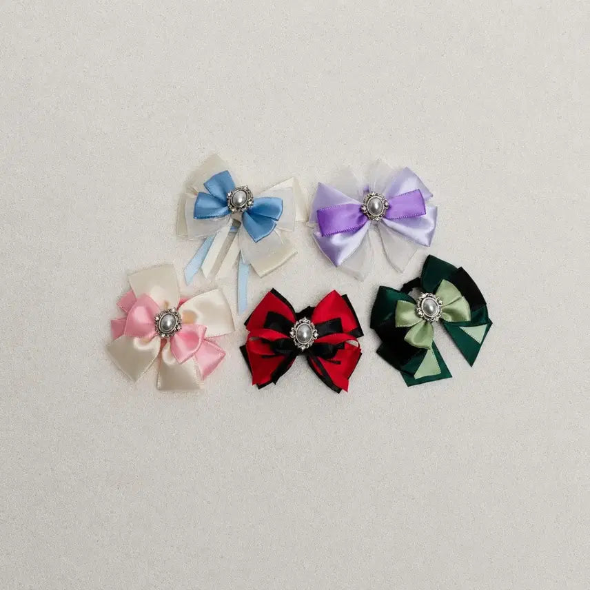 [BUNJANG] Mini Abyong Lightstick Ribbon Charm Accessory / 미니 아뵹(키링 응원봉) 리본/응꾸리본/응원봉 리본/므메미무 리본