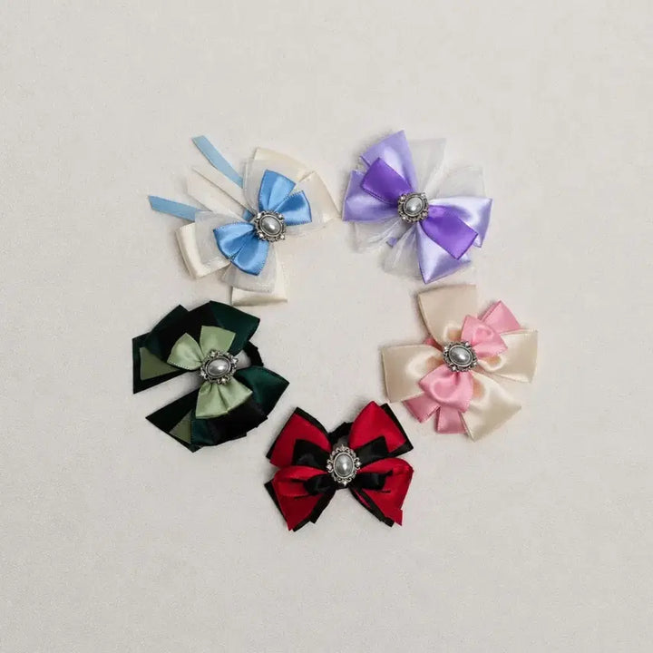 [BUNJANG] Mini Abyong Lightstick Ribbon Charm Accessory / 미니 아뵹(키링 응원봉) 리본/응꾸리본/응원봉 리본/므메미무 리본