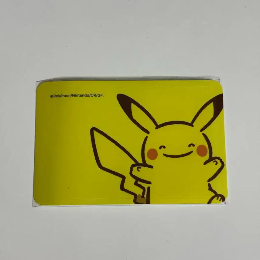 [BUNJANG] Olive Young Pikachu Card Sticker / 올리브영 포켓몬 피카츄 카드스티커