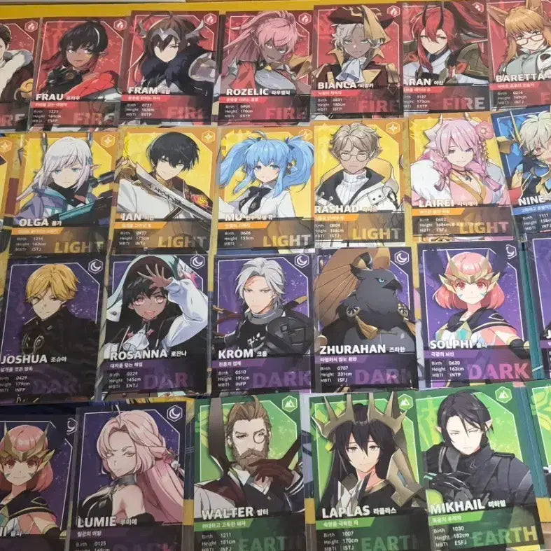[BUNJANG] Lord of Heroes Photocard Bundle Set / 로드오브히어로즈 포토카드 29장