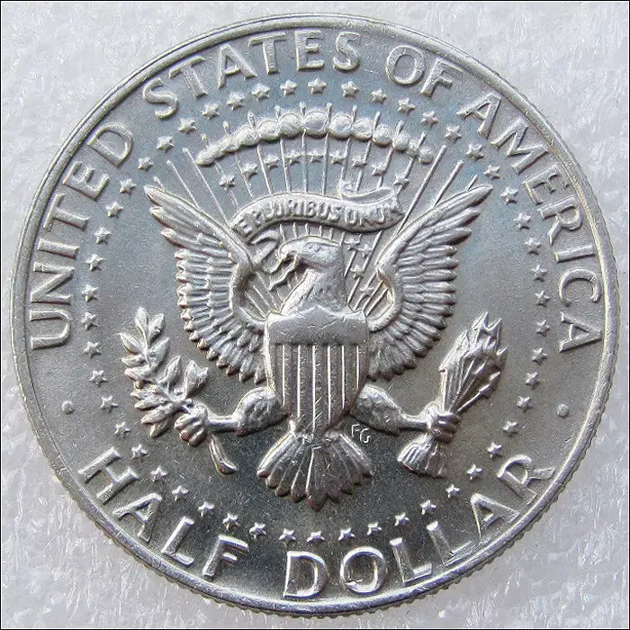 [BUNJANG] 1972 P Kennedy Half Dollar Coin / 미국 1972년 P 케네디 하프달러 (341) [동전, 외국주화]