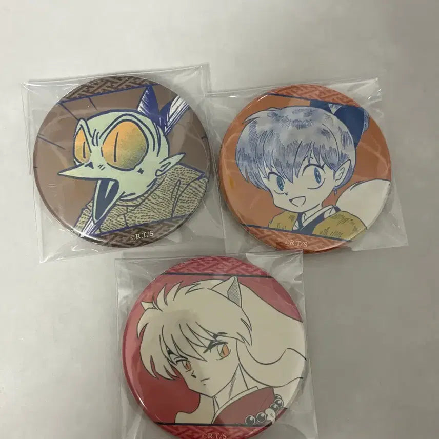 [BUNJANG] Inuyasha Original Art Can Badges Bundle Set / 이누야샤 원화 캔뱃지 일괄