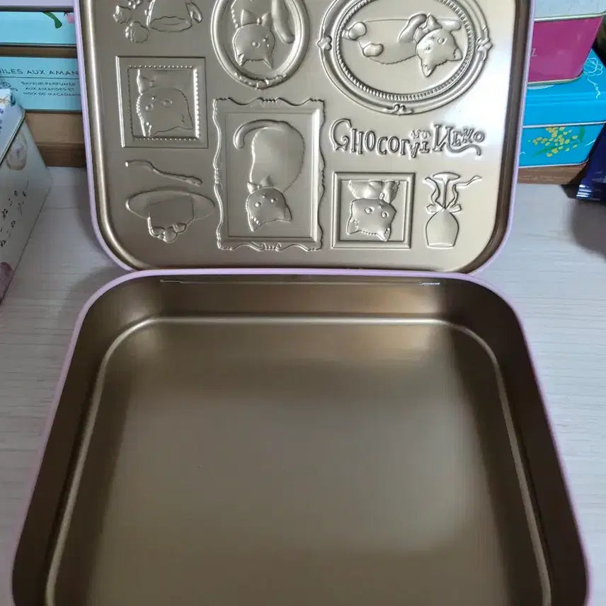 [BUNJANG] Morozoff Cat Tin Case / 7월 이벤트> 모로조프 초콜릿 고양이 틴케이스