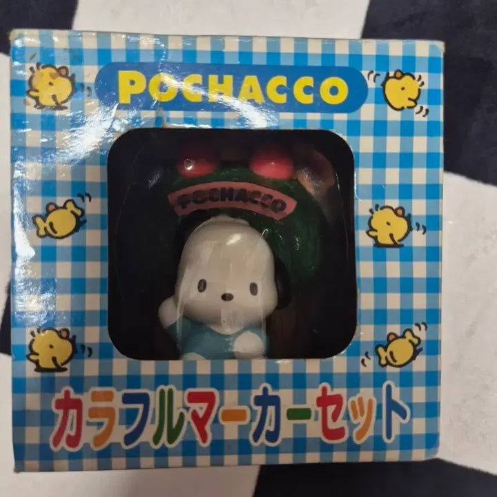 [BUNJANG] 1999 Sanrio Pochacco Ceramic Pen Holder / 1999 고전 산리오 포차코 세라믹 싸인펜 보관함