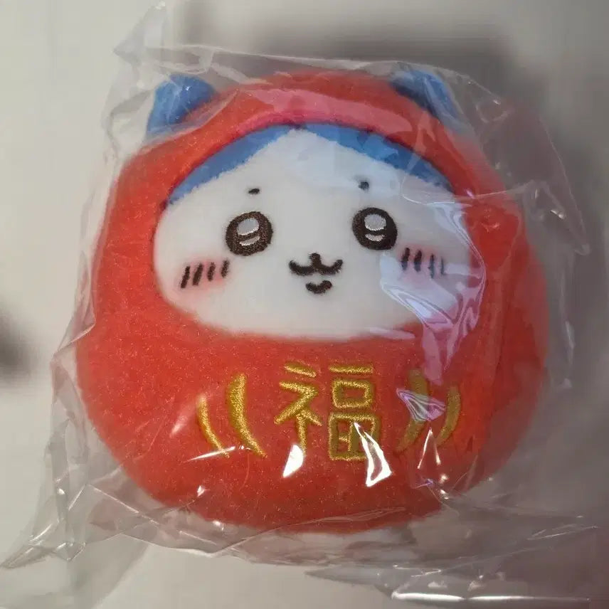 [BUNJANG] Chiikawa Hachiwari Daruma Tumbler Doll (Sealed) / 치이카와 하치와레 다루마가 되어버린 오뚝이 인형 새상품 미개봉판매