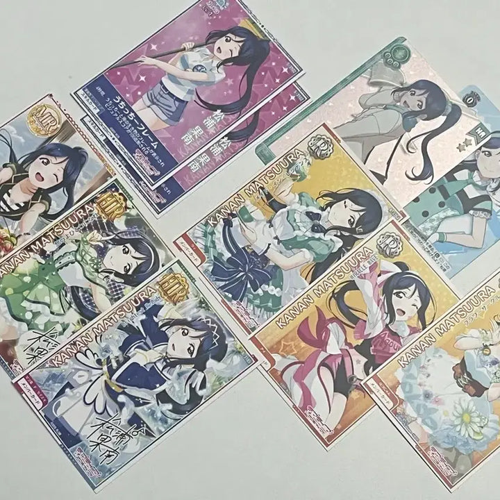 [BUNJANG] Love Live! Sunshine!! Kanan Matsuura Paper Set / 러브라이브) 마츠우라 카난 지류 세트 (아케페스, 바이스 슈발츠 등)