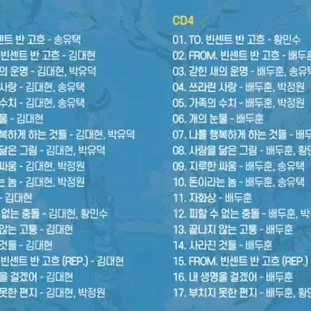 [BUNJANG] Musical Vincent Van Gogh 2019 Live OST (Sealed) / 뮤지컬 빈센트 반 고흐 2019 실황 OST 미개봉