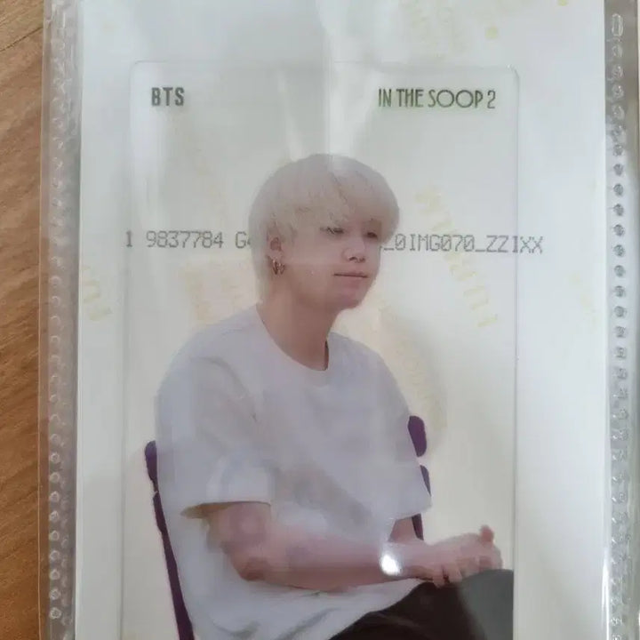 [BUNJANG] BTS Wing The Final Suga Photocard / BTS 윙파콘 에세이북 슈가 윤기 포카