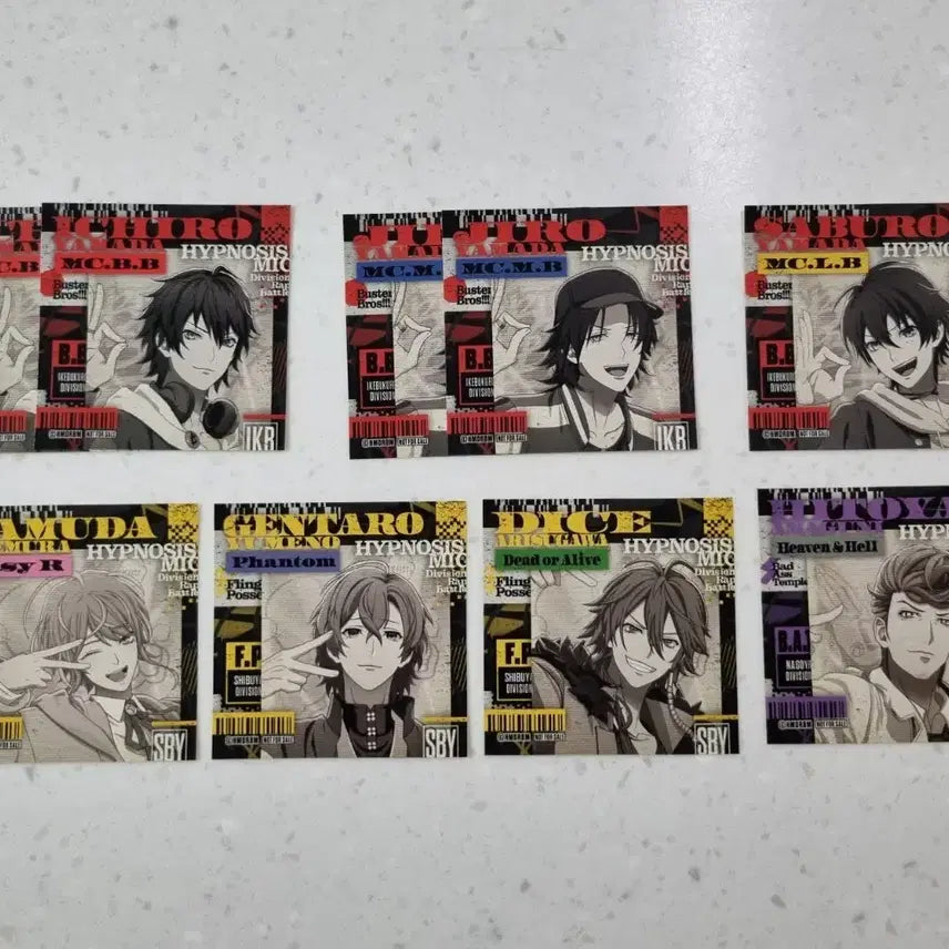 [BUNJANG] Hypnosis Mic Animate Fair Exclusive Sticker / 히프마이 애니메이트 페어 구매 특전 스티커