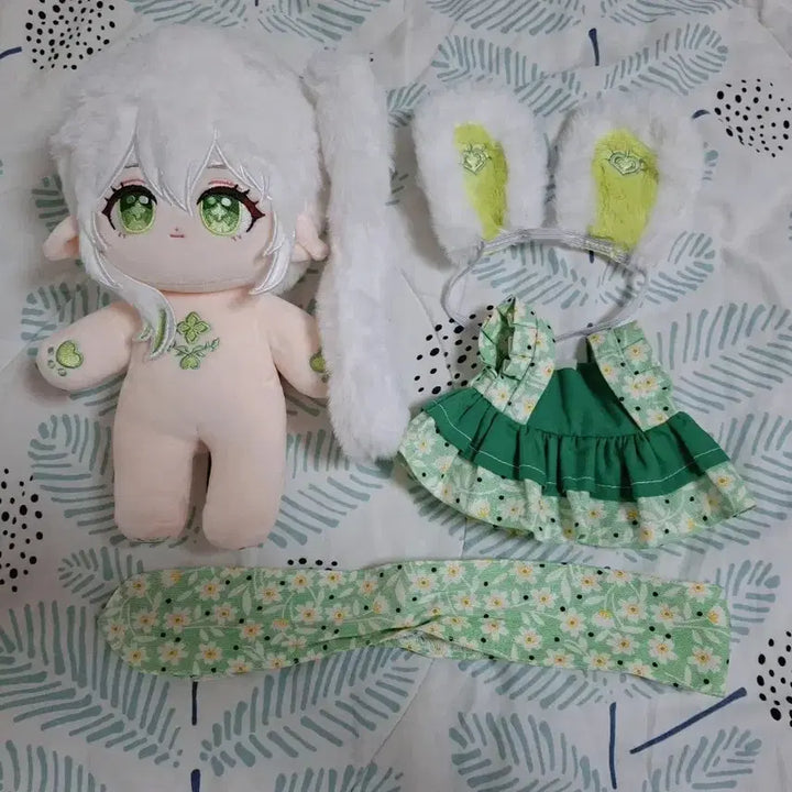 [BUNJANG] Genshin Impact Nahida Plush Doll &amp; Outfit Set / 원신 솜히다 나히다 솜깅 인형옷 비공굿