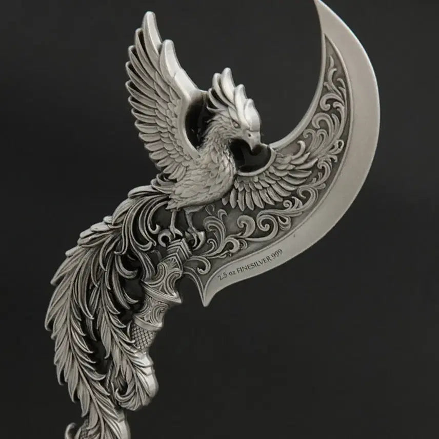 [BUNJANG] KOMSCO Gallus Unwoldo Irregular Silver Medal 2.5 oz / KOMSCO 지신 갈루스 언월도 무정형 은메달